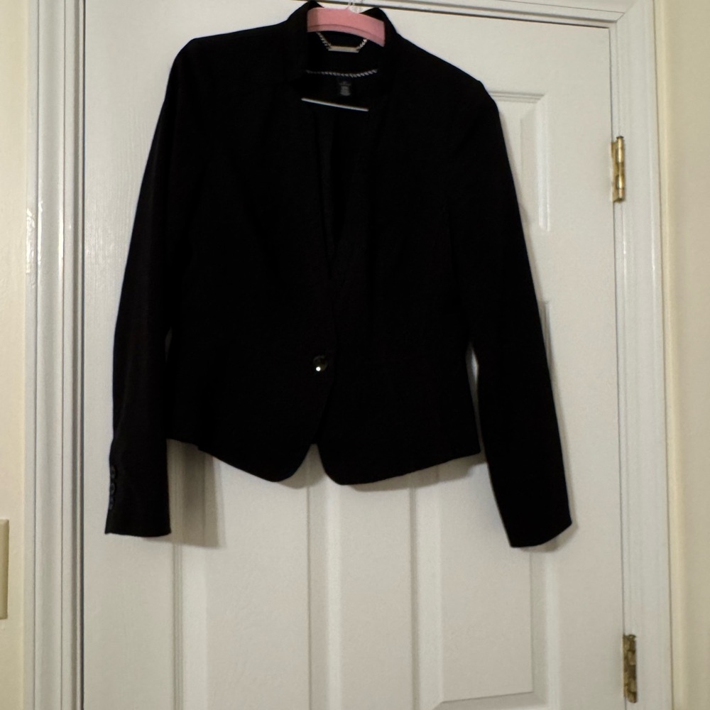 White House Black Market Classic Black Blazer